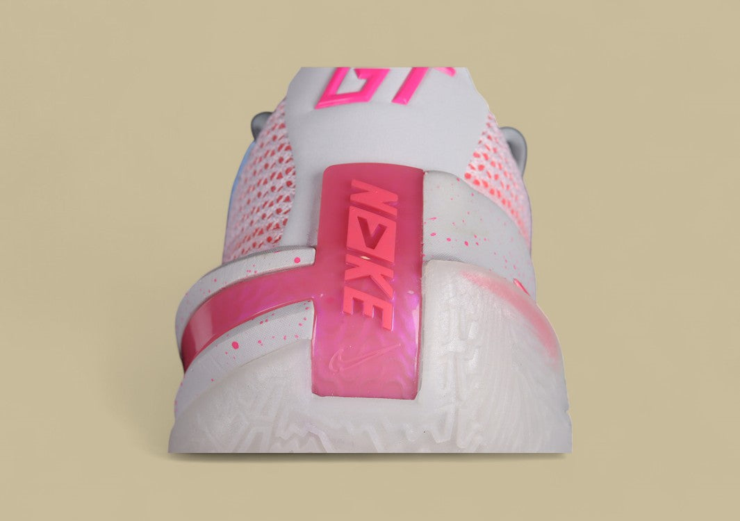 Nike Air Zoom G.T. Cut Pure Platinum with Regal Pink, Cool Grey, and Pink Blast Accents
