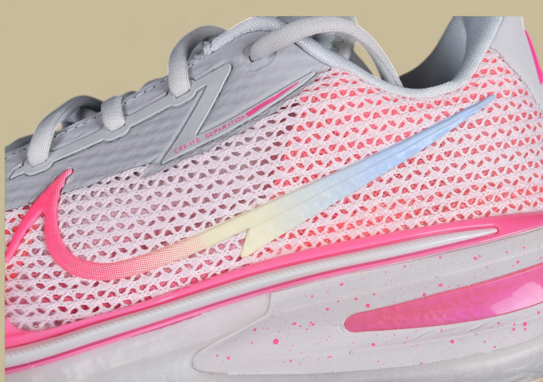 Nike Air Zoom G.T. Cut Pure Platinum with Regal Pink, Cool Grey, and Pink Blast Accents
