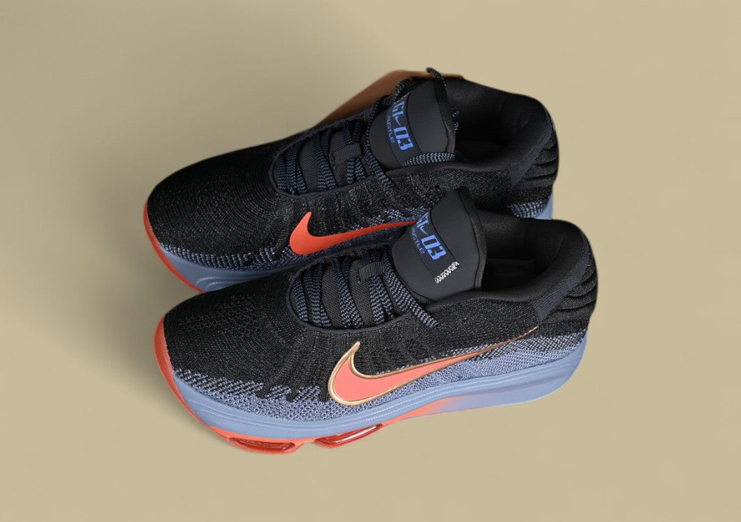 Nike Air Zoom G.T. Hustle 3 FP Anthracite Blaze with Metallic Gold & Wild Mango Accents