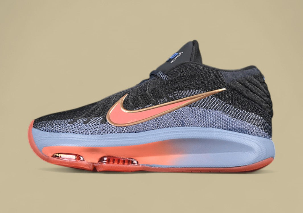 Nike Air Zoom G.T. Hustle 3 FP Anthracite Blaze with Metallic Gold & Wild Mango Accents
