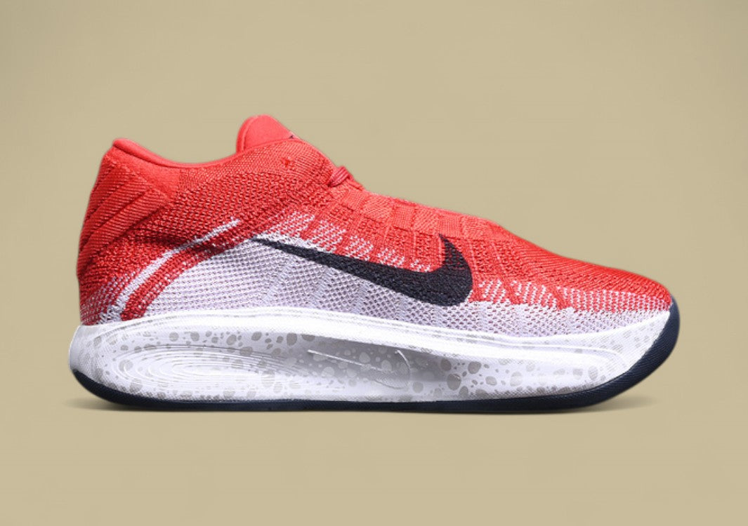 Nike Air Zoom G.T. Hustle 3 FP Clean White with Red Punch & Black Detailing