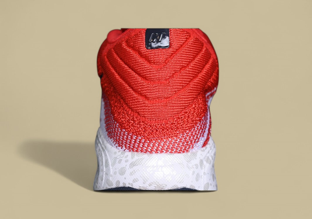 Nike Air Zoom G.T. Hustle 3 FP Clean White with Red Punch & Black Detailing