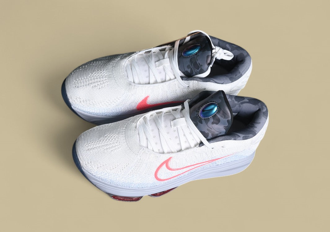 Nike Air Zoom G.T. Hustle 3 FP Crisp White with Cool Grey & Bold Blue Accent