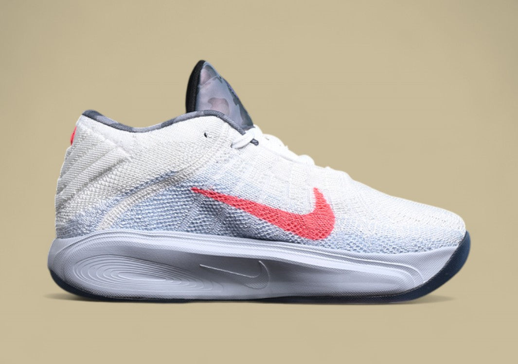 Nike Air Zoom G.T. Hustle 3 FP Crisp White with Cool Grey & Bold Blue Accent