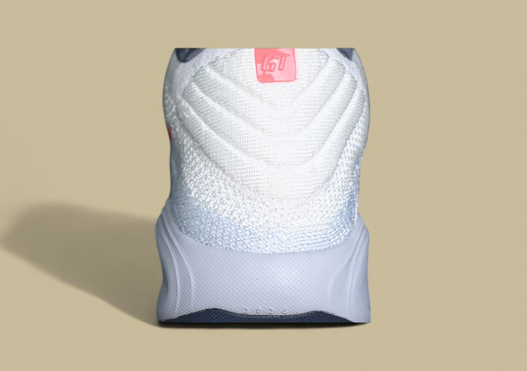 Nike Air Zoom G.T. Hustle 3 FP Crisp White with Cool Grey & Bold Blue Accent