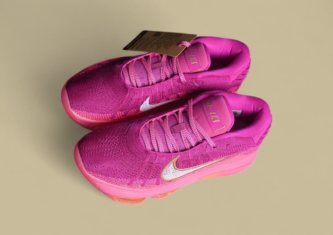 Nike Air Zoom G.T. Hustle 3 FP Regal Purple with Gold & Orange Blaze