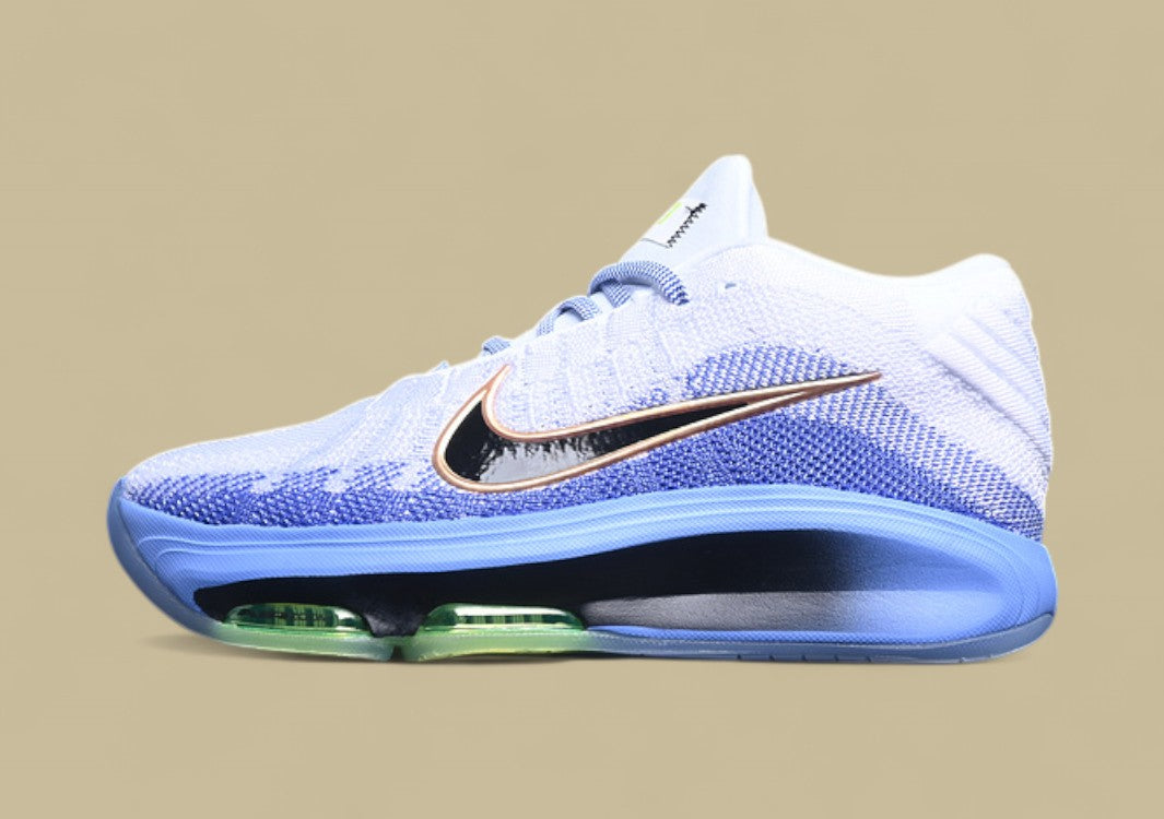 Nike Air Zoom G.T. Hustle 3 FP White Base with Royal Pulse, Volt, and Black Hits