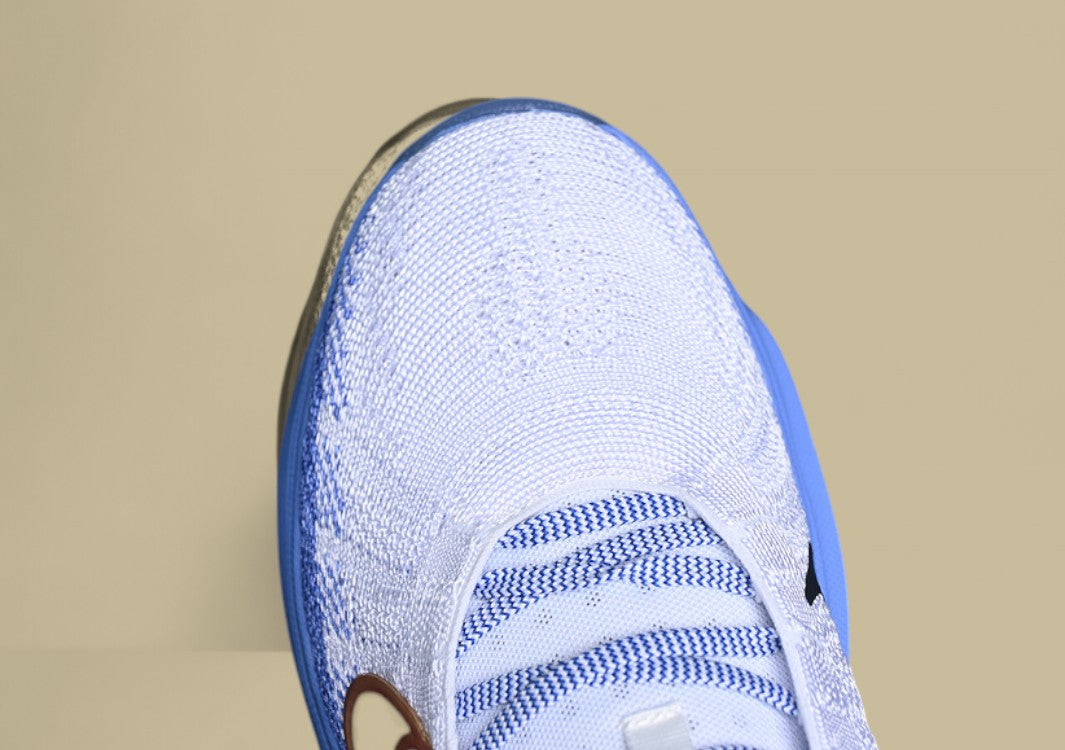 Nike Air Zoom G.T. Hustle 3 FP White Base with Royal Pulse, Volt, and Black Hits