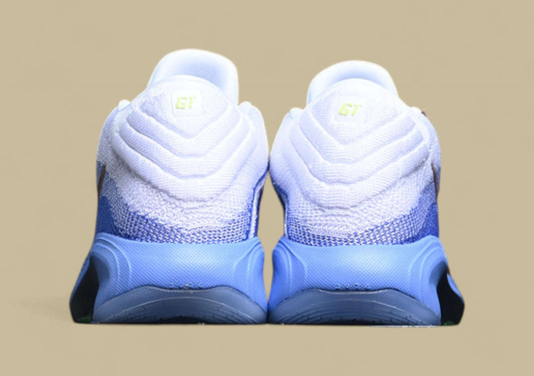 Nike Air Zoom G.T. Hustle 3 FP White Base with Royal Pulse, Volt, and Black Hits