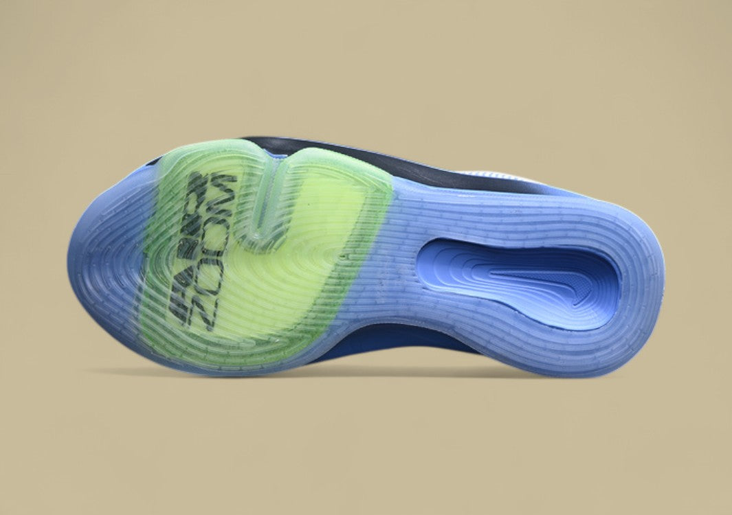 Nike Air Zoom G.T. Hustle 3 FP White Base with Royal Pulse, Volt, and Black Hits