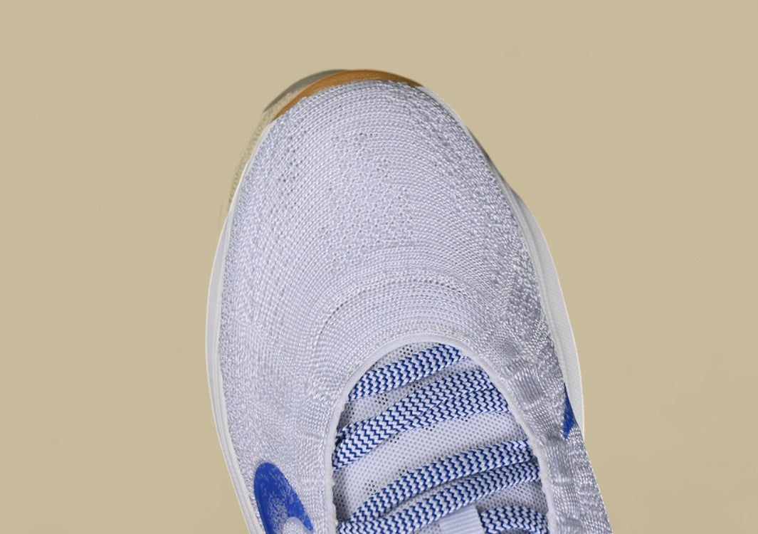 Nike Air Zoom G.T. Hustle 3 FP White & Phantom with Total Orange and Racer Blue Bursts