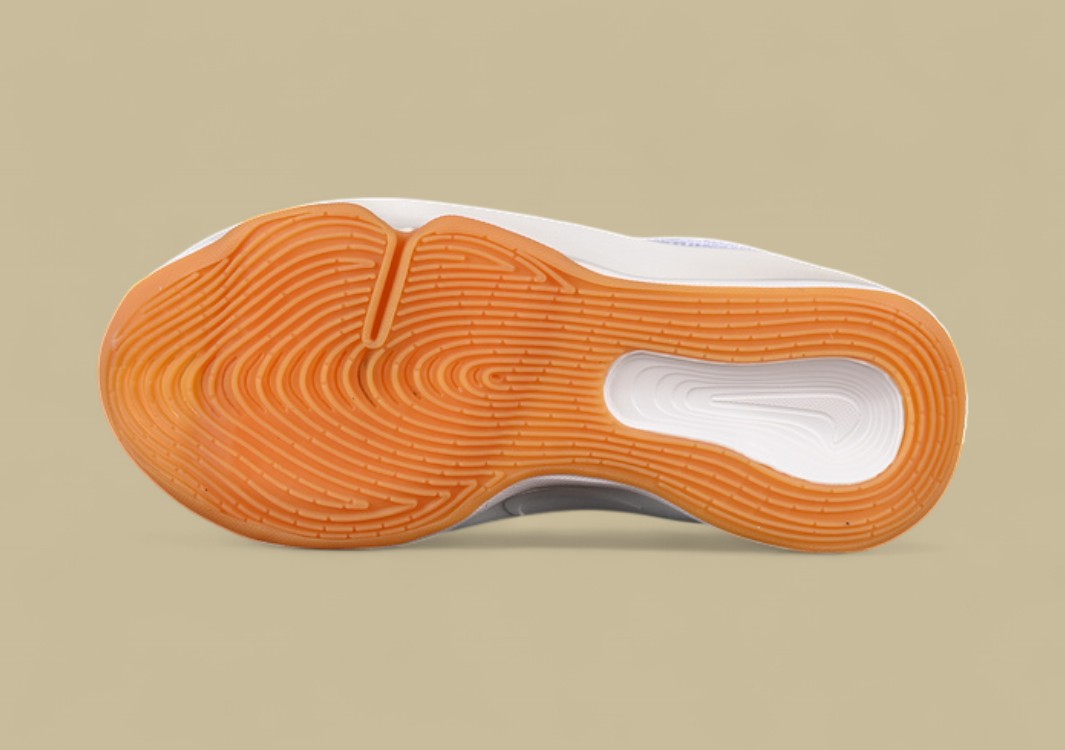 Nike Air Zoom G.T. Hustle 3 FP White & Phantom with Total Orange and Racer Blue Bursts