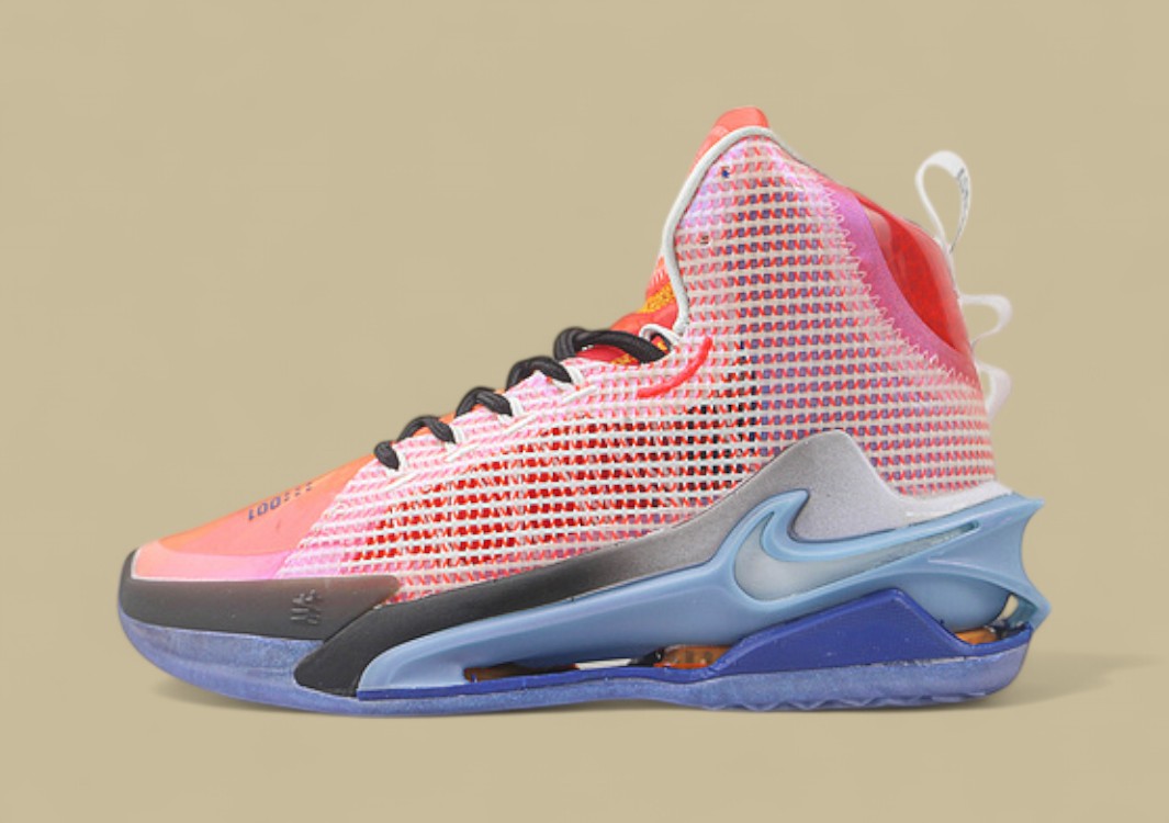 Nike Air Zoom G.T. Jump China Orange with Blue and Black Accents