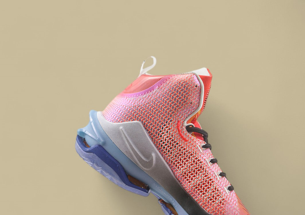 Nike Air Zoom G.T. Jump China Orange with Blue and Black Accents