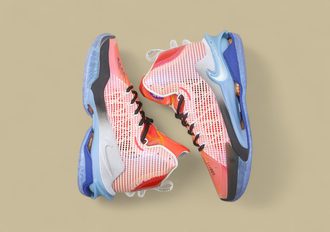 Nike Air Zoom G.T. Jump China Orange with Blue and Black Accents