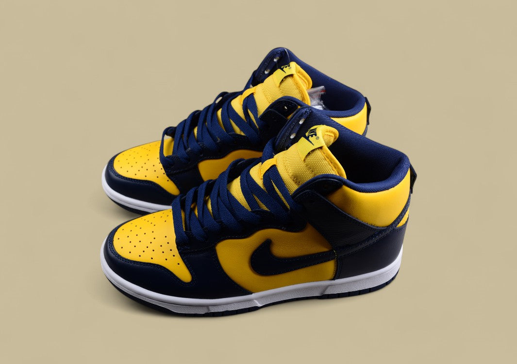 Nike Dunk High "Michigan" SB High-Top Sports Casual Shoes