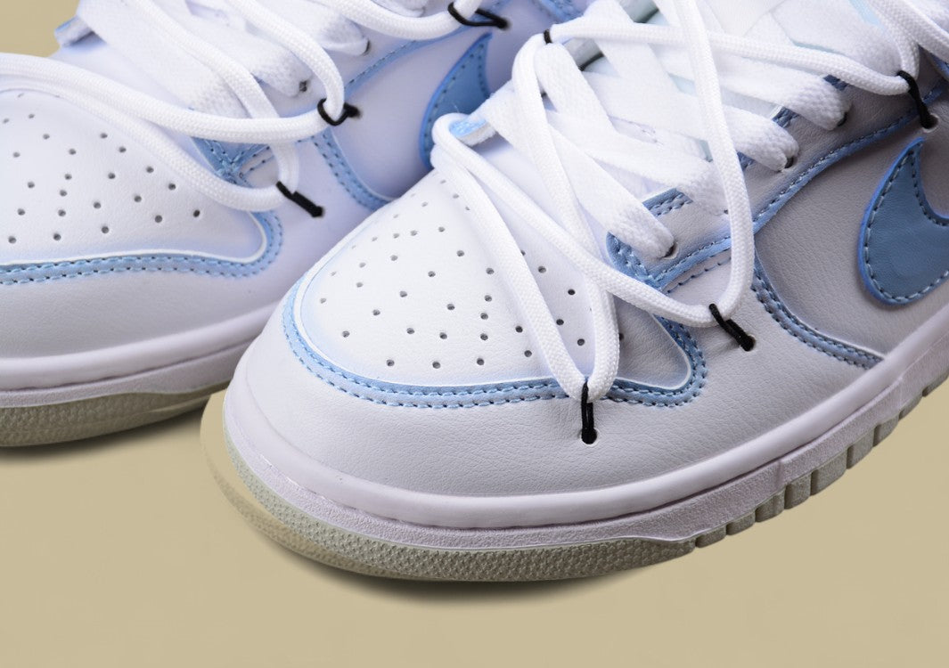 Nike Dunk Low Custom "Broken Backboard" Deconstructed Strap SB Casual Street Shoes