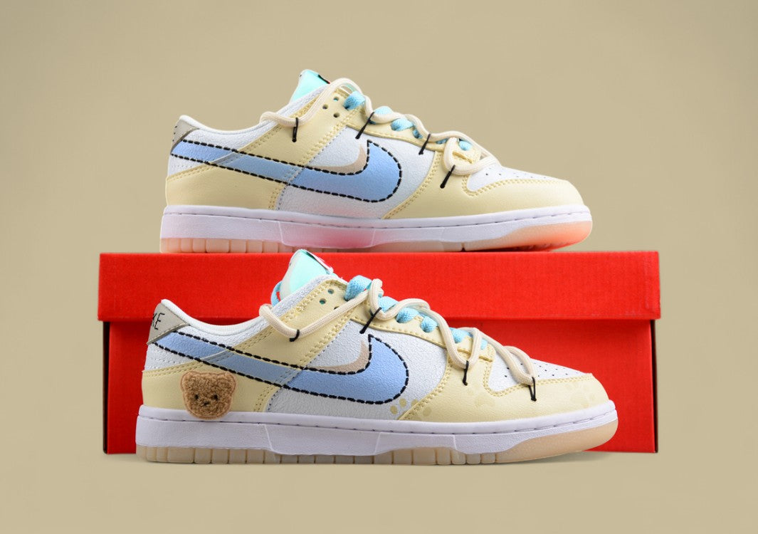 Nike Dunk Low Custom Deconstructed Straps Sb Low-top Casual Sneakers