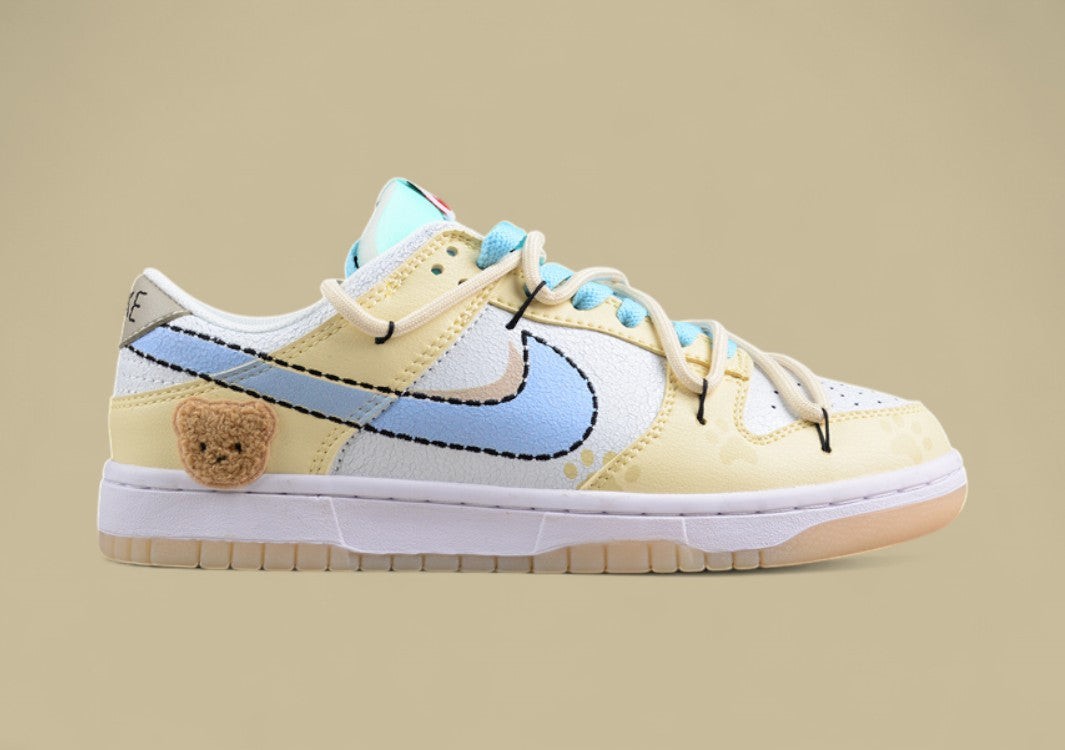 Nike Dunk Low Custom Deconstructed Straps Sb Low-top Casual Sneakers