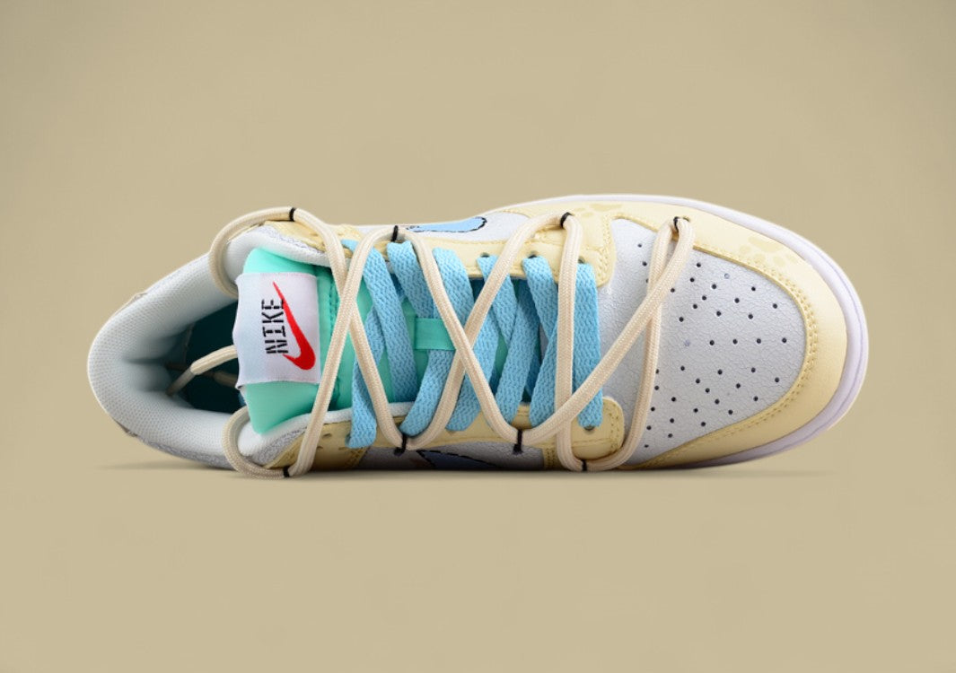 Nike Dunk Low Custom Deconstructed Straps Sb Low-top Casual Sneakers