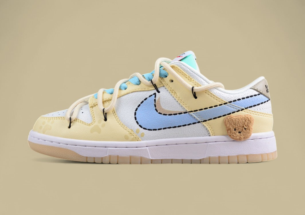 Nike Dunk Low Custom Deconstructed Straps Sb Low-top Casual Sneakers