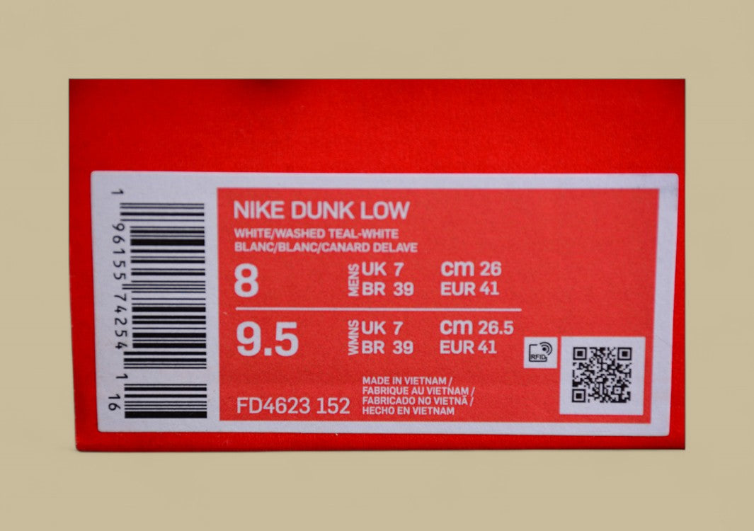 Nike Dunk Low "Multi Color Vitality" Green Custom Three-Swoosh Deconstructed Sneakers
