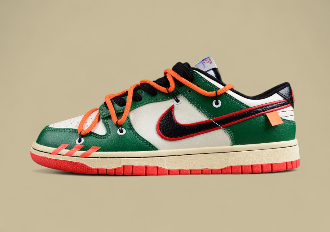 Nike Dunk Low Retro Sb Joint Deconstructed Lace-up Skateboard Shoes
