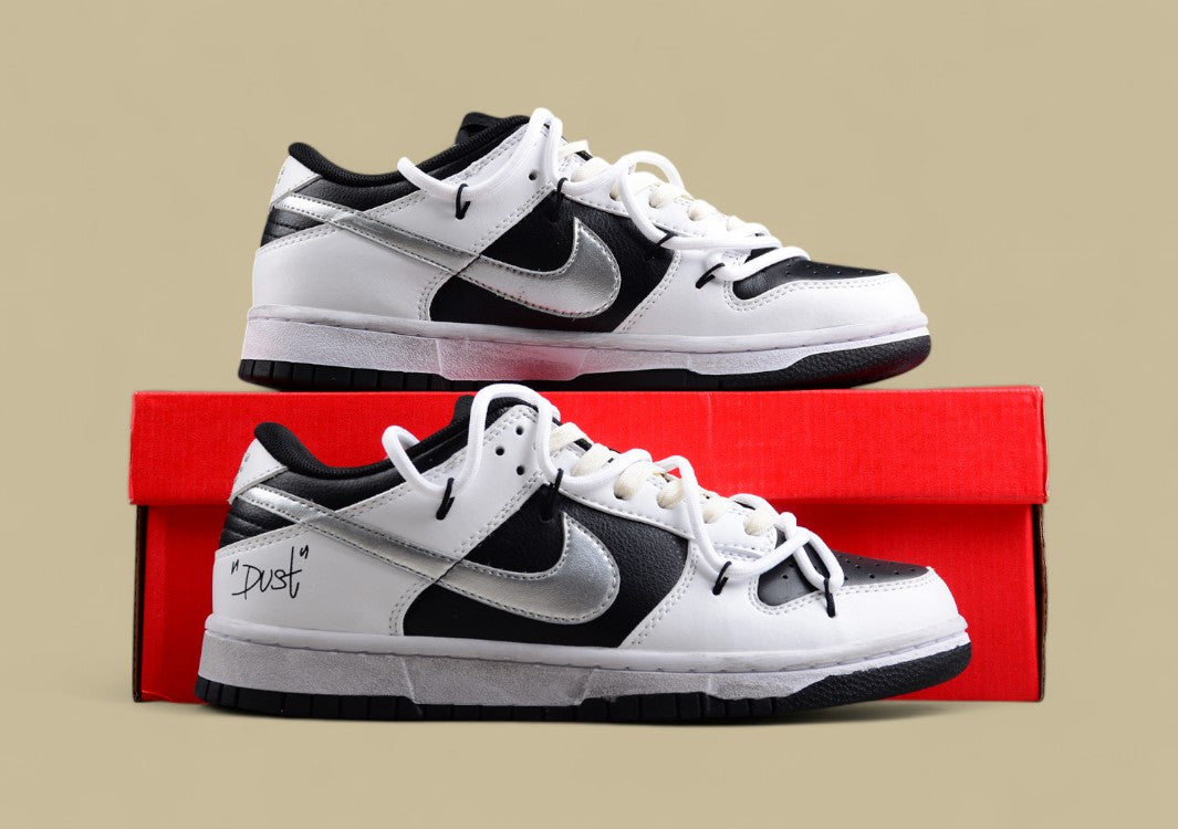 Nike Dunk Low SB joint "Dust" deconstructed lace-up skateboard shoes