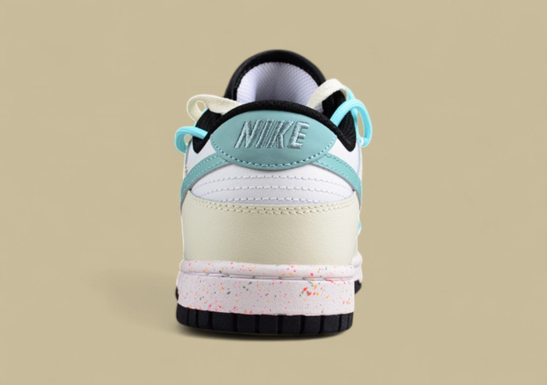 Nike Dunk Low “Vitality Blue” Triple Swoosh Custom