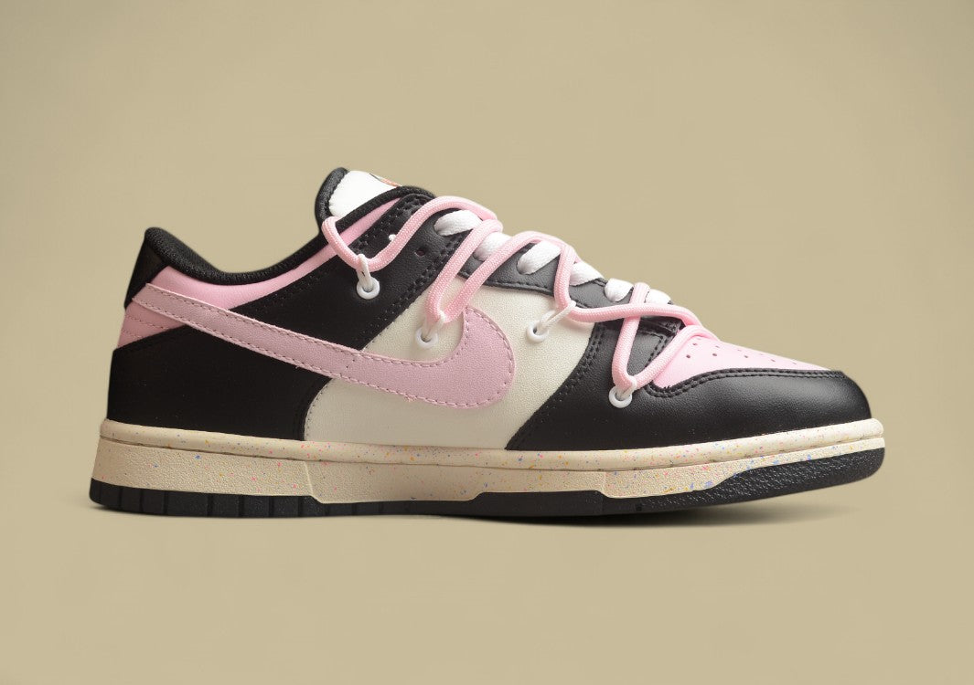 Nike Dunk Low “Vitality Blush Pink” Triple Swoosh Custom