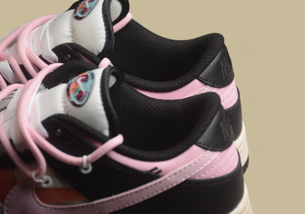 Nike Dunk Low “Vitality Blush Pink” Triple Swoosh Custom
