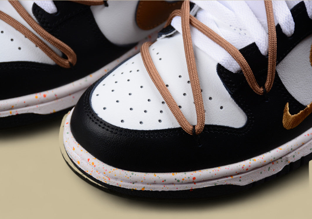 Nike Dunk Low “Vitality Mocha” Triple Swoosh Custom