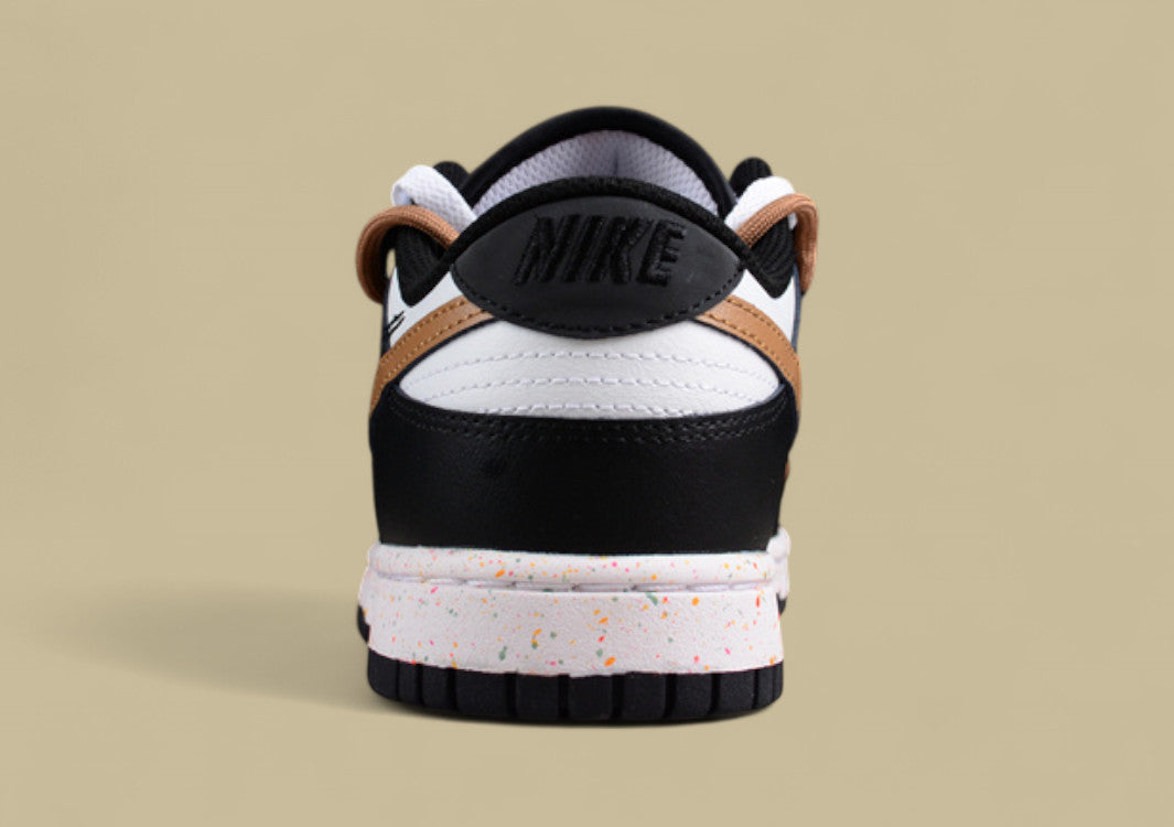 Nike Dunk Low “Vitality Mocha” Triple Swoosh Custom
