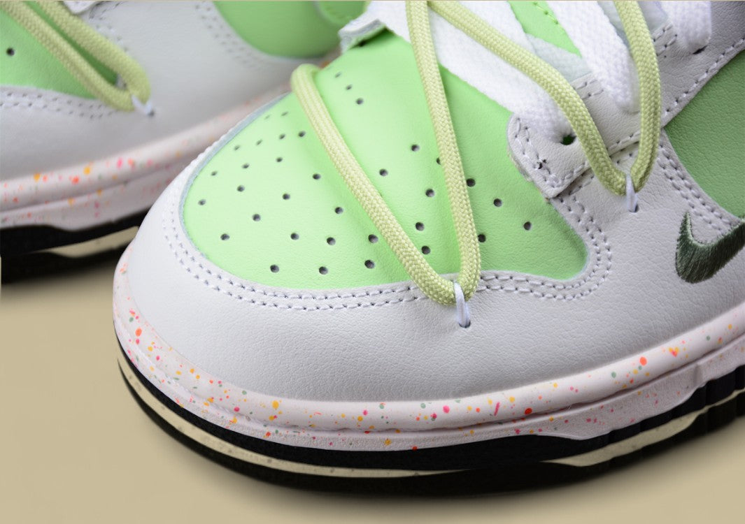 Nike Dunk Low “Vitality Multicolor” Triple Swoosh Custom
