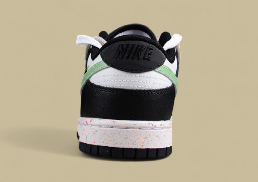 Nike Dunk Low “Vitality Olive Green” Triple Swoosh Custom