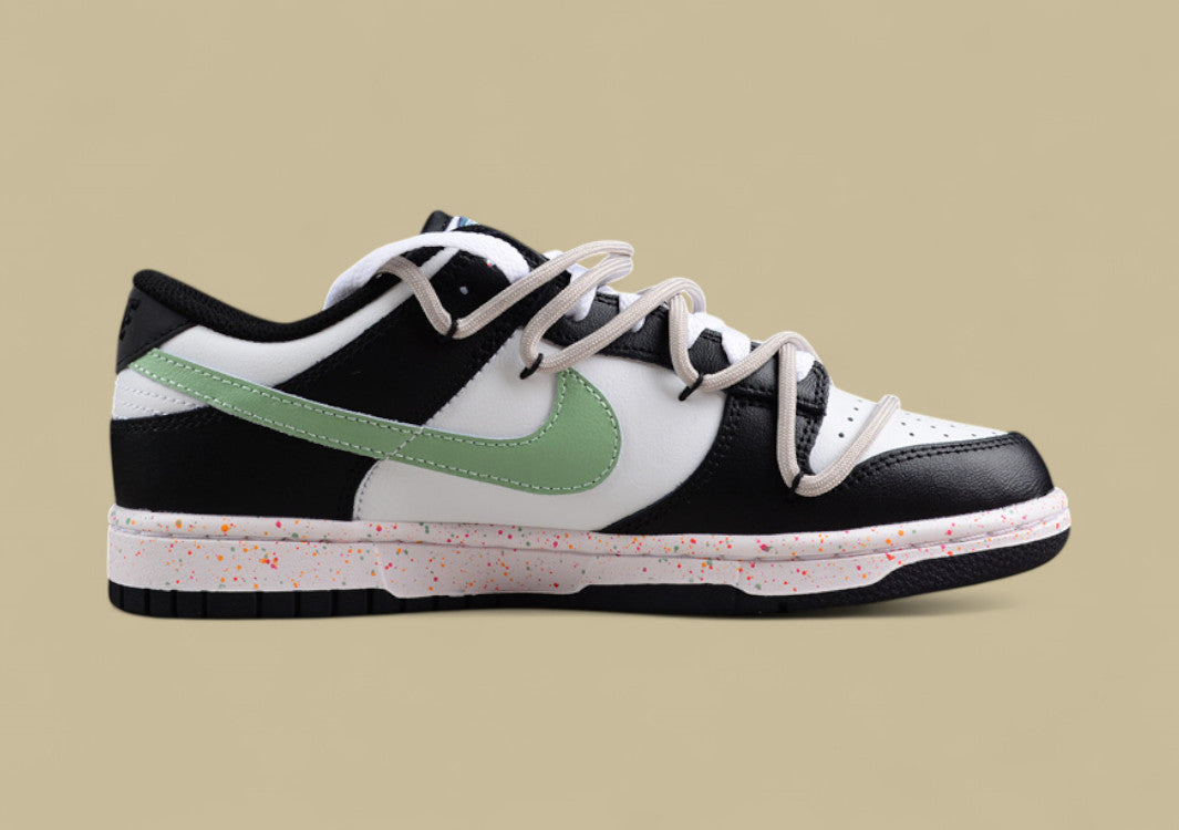 Nike Dunk Low “Vitality Olive Green” Triple Swoosh Custom