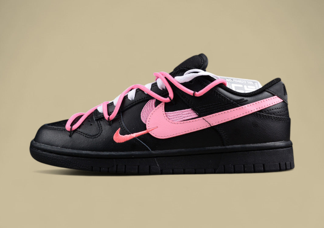 Nike Dunk Low “Vitality Pink” Triple Swoosh Custom