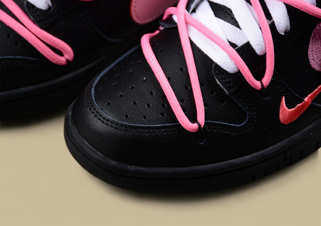Nike Dunk Low “Vitality Pink” Triple Swoosh Custom