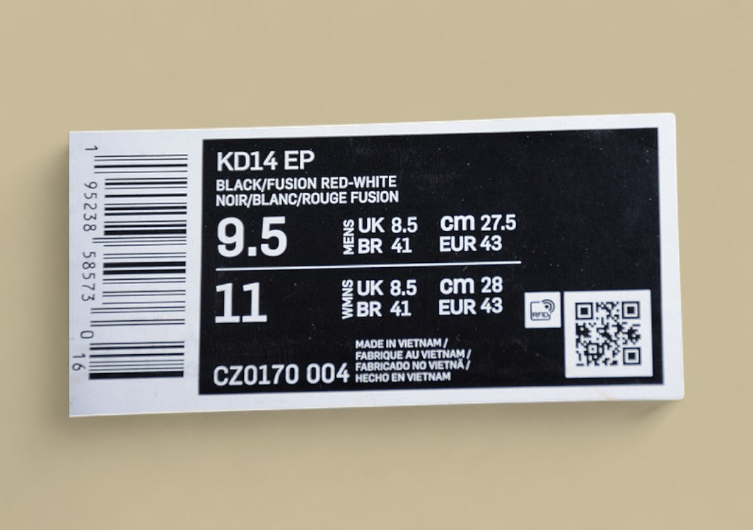 Nike KD EP "Black Yellow Strike" Basketball Shoe