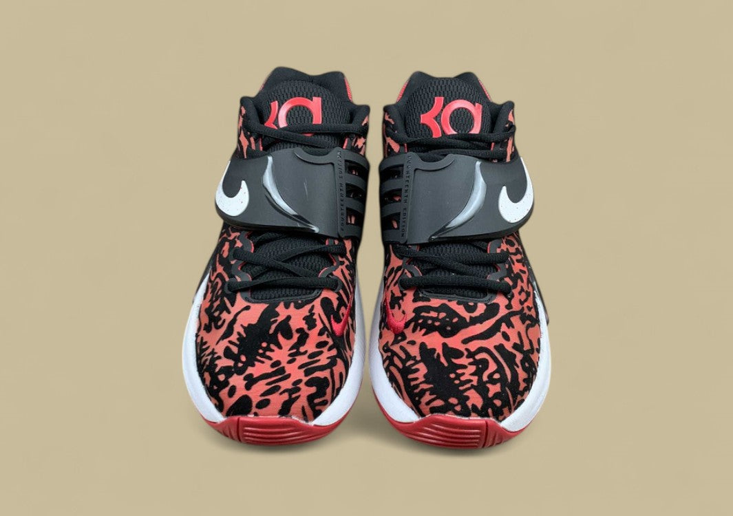 Nike KD EP "Bred" University Red White Basketball Shoes
