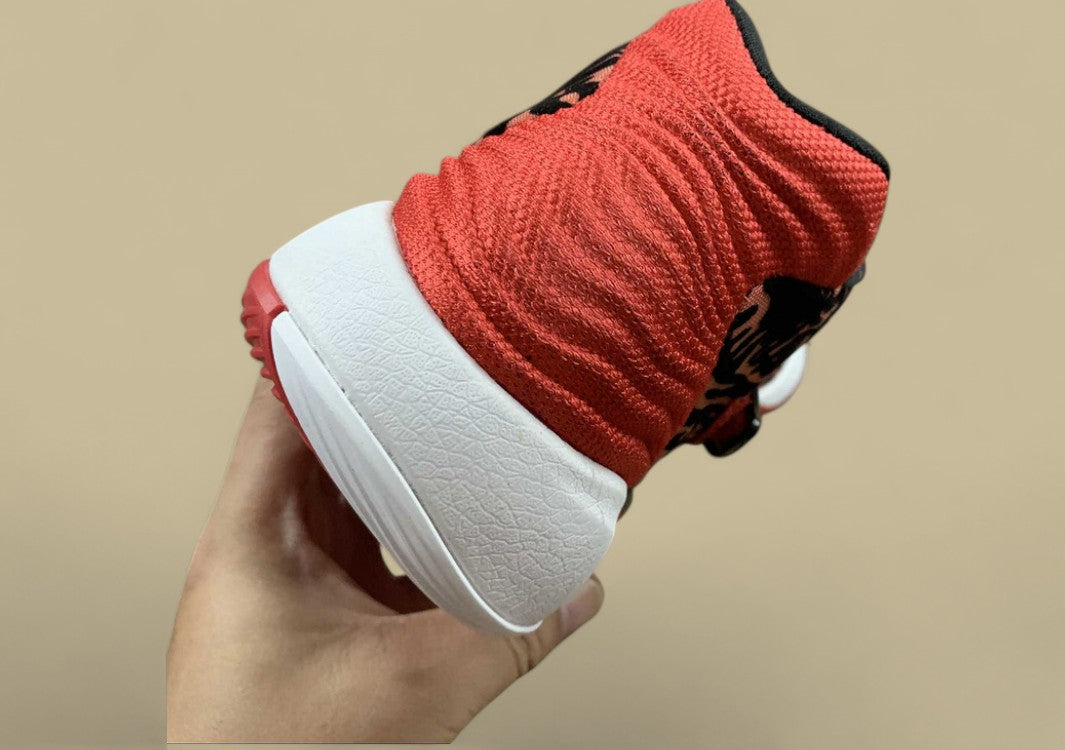 Nike KD EP "Bred" University Red White Basketball Shoes