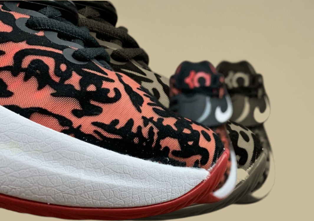 Nike KD EP "Bred" University Red White Basketball Shoes