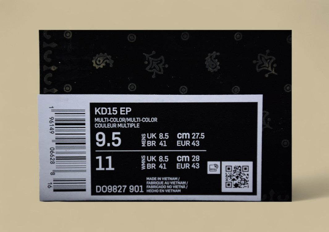 Nike KD EP  "Multi-Color" Producer Pack Charles Douthit Basketball Shoe