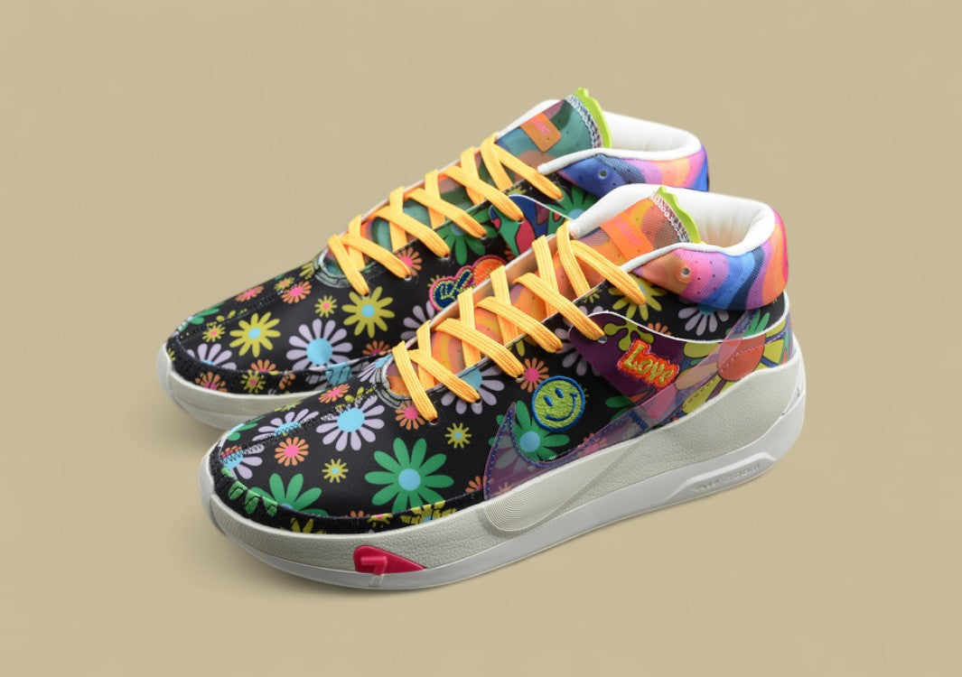 Nike KD EP "Peace Day Easy Money Sniper" Multi-Color Basketball Shoe