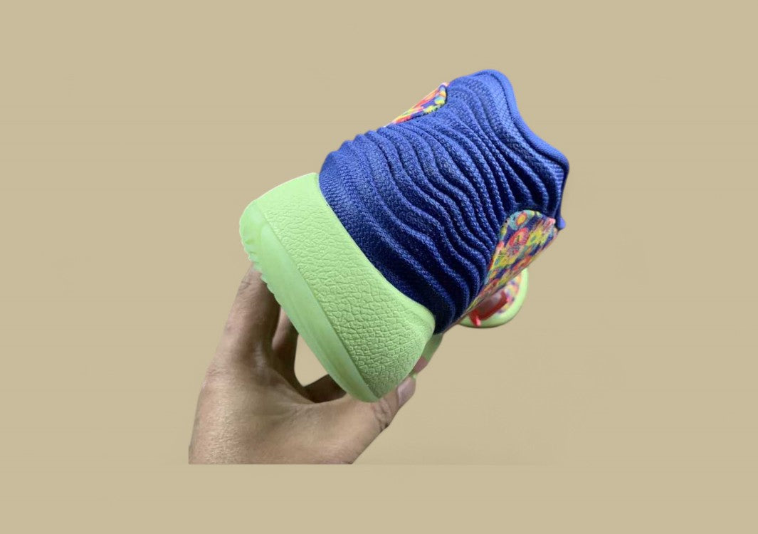 Nike KD EP "Ron English 1" Hyper Pink Turquoise Blue Basketball Shoe