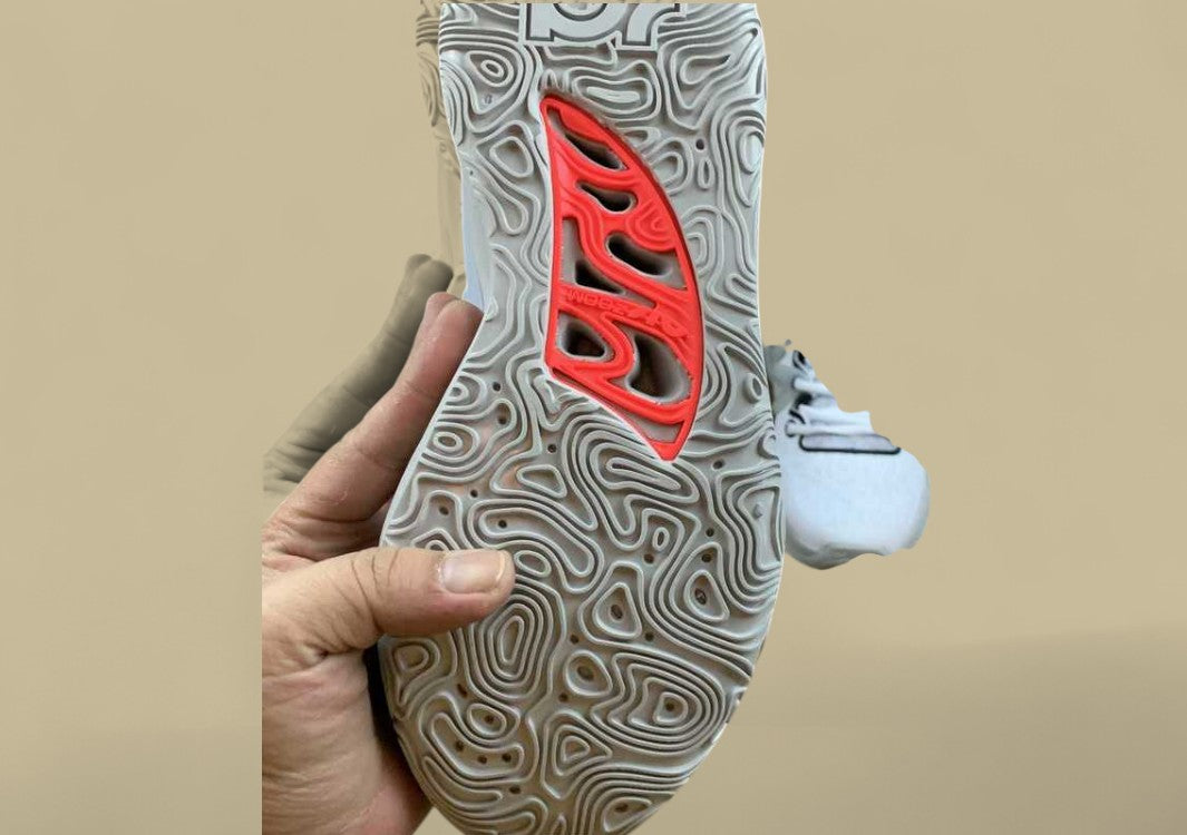 Nike KD EP White Grey Fog Basketball Shoe