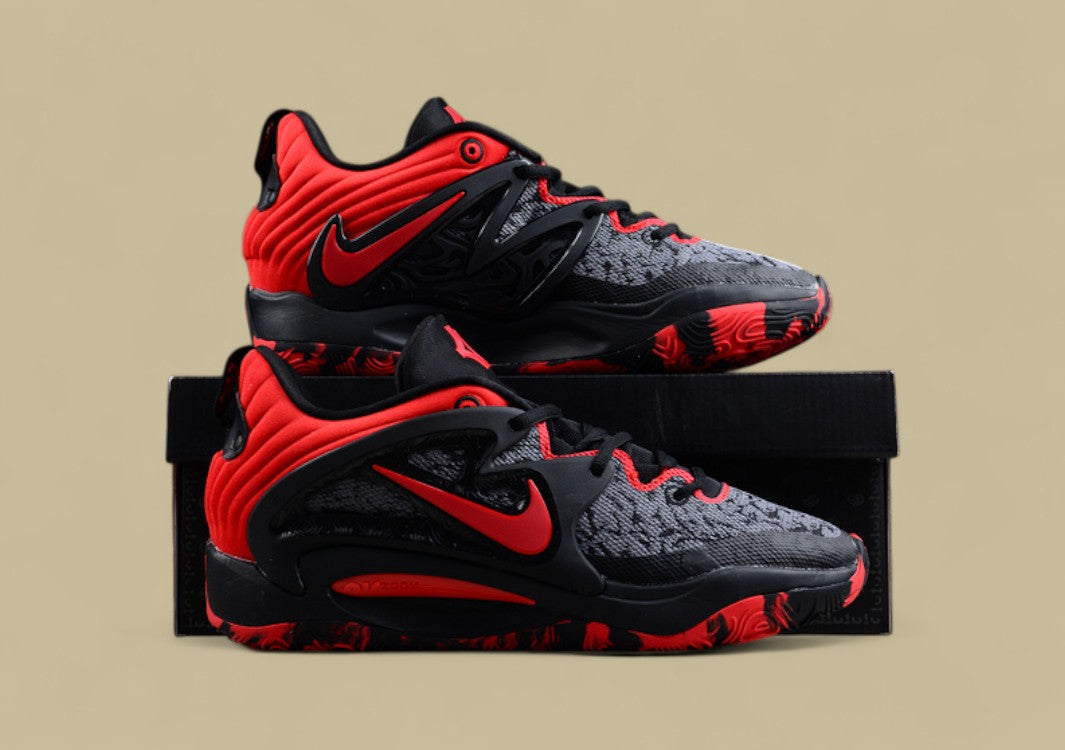 Nike KD EP “Bred” University Red Basketball Shoe