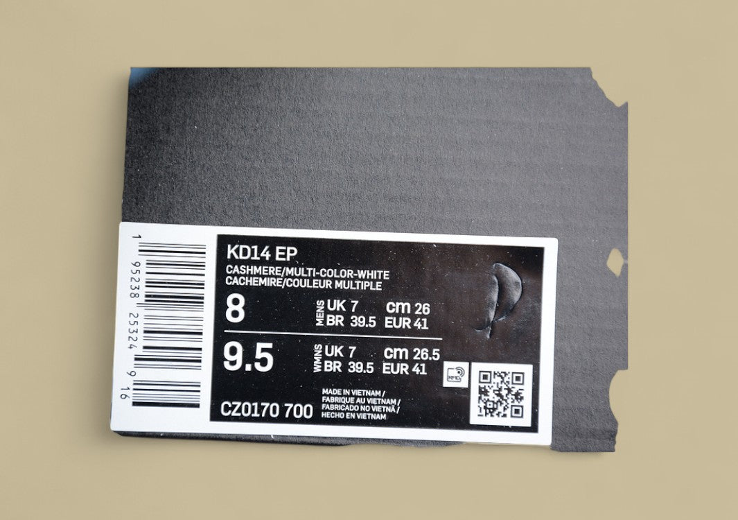 Nike KD EP “Cashmere Multicolor” Turquoise Blue Basketball Shoe
