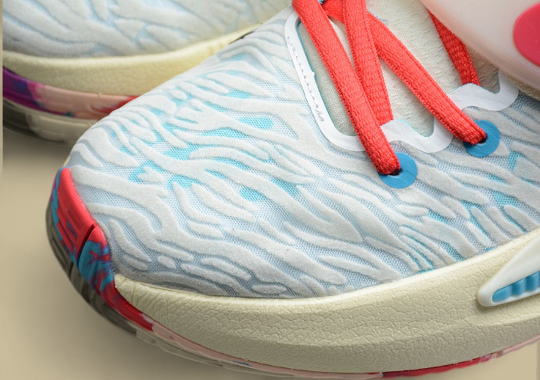Nike KD EP “Cashmere Multicolor” Turquoise Blue Basketball Shoe