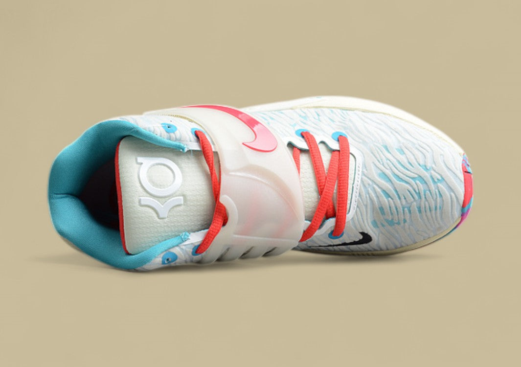 Nike KD EP “Cashmere Multicolor” Turquoise Blue Basketball Shoe